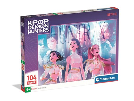 Clementoni KPop Demon Hunters – puzzle 104 el., 27257