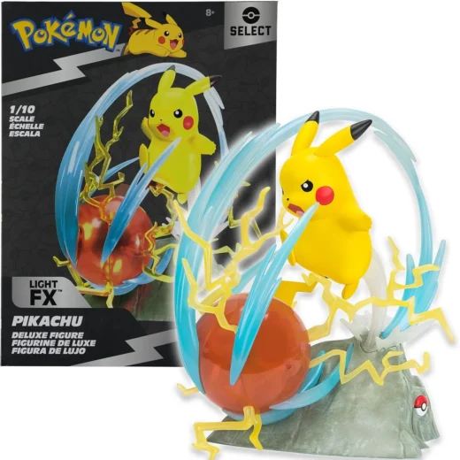 Pokemon Select Pikachu deluxe figure light fx 2370 – widok 1