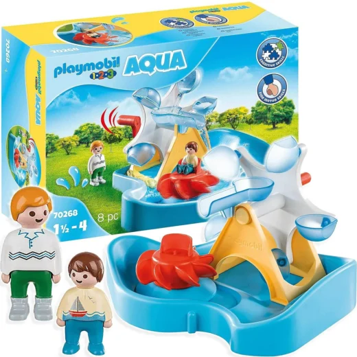 Playmobil Aqua Młyn Wodny z Karuzelą 70268 – widok 1