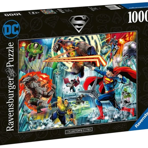 Ravensburger Puzzle 2D 1000 elementów: Superman edycja kolekcjonerska 17298 – widok 1