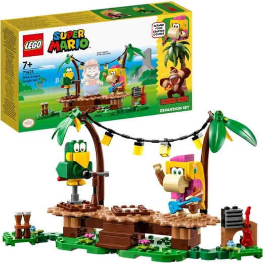 LEGO Super Mario Dżunglowy Koncert Dixie Kong Zestaw Rozszerzający 71421 – widok 1