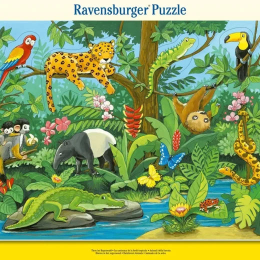 Ravensburger Zwierzęta Lasu Deszczowego 05140 – widok 1