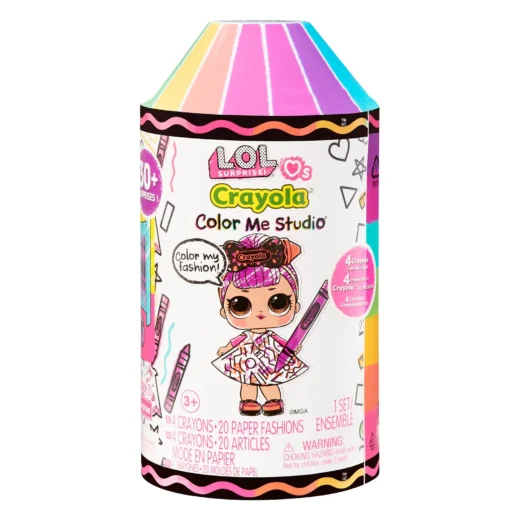505273-EUC L.O.L. Surprise Loves CRAYOLA Color Me Studio Asst in PDQ – widok 1