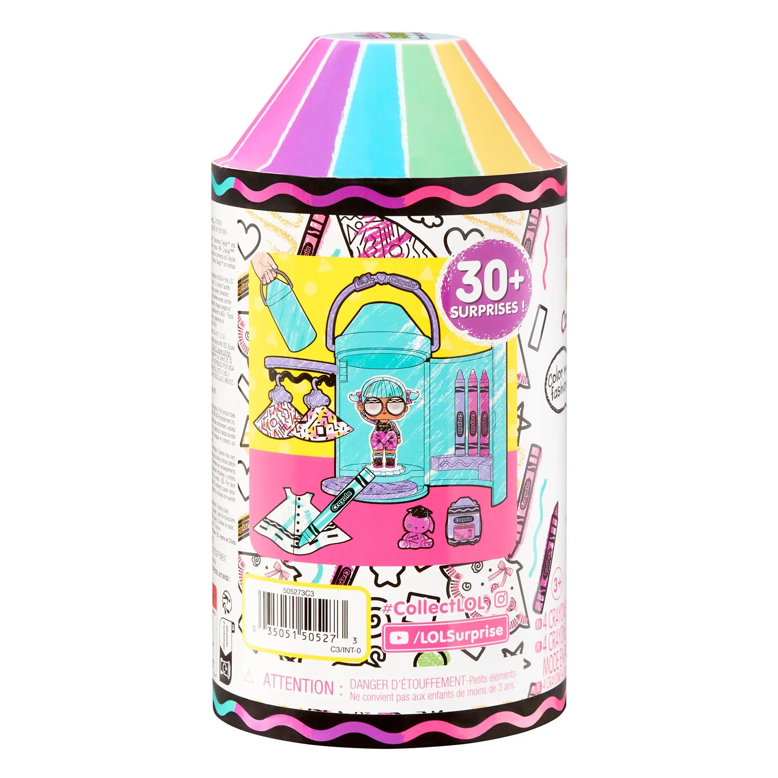 505273-EUC L.O.L. Surprise Loves CRAYOLA Color Me Studio Asst in PDQ – widok 2