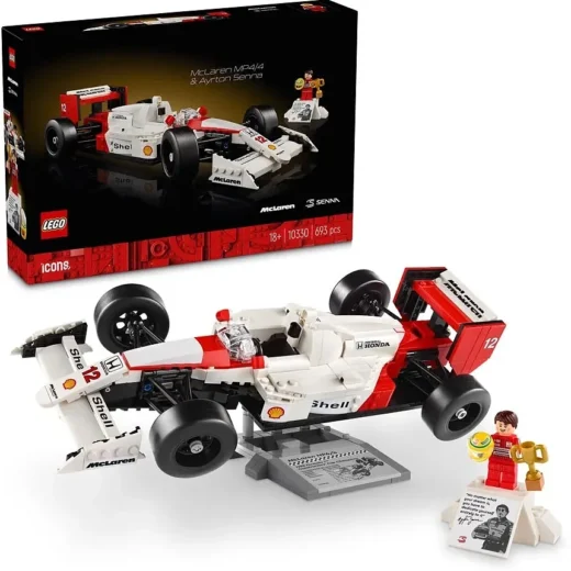 LEGO Icons McLaren MP4/4 i Ayrton Senna 10330 – widok 1