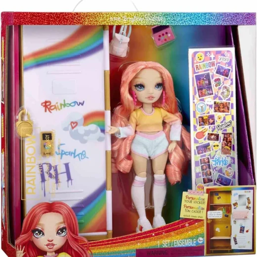 121015-EUC Rainbow High Locker and Doll Playset – widok 1
