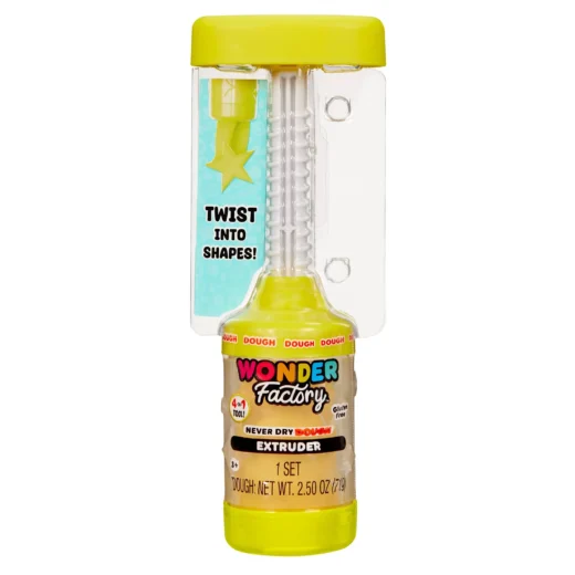 Wonder Factory Never Dry Dough Extruder – Yellow 532279 – widok 1