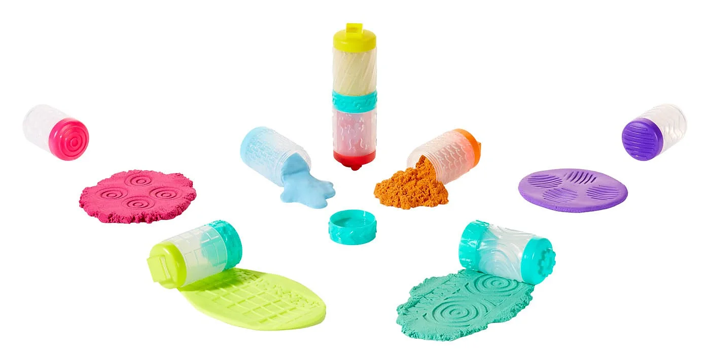 Wonder Factory Never Dry Dough & Sand Starter Set Asst in PDQ 595304-EUC – widok 4