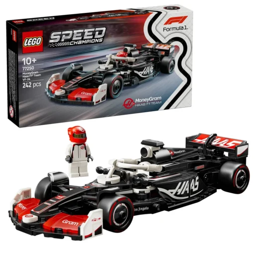 LEGO Speed Champions Moneygram Haas F1 Team Vf-24 Race Car 77250 – widok 1