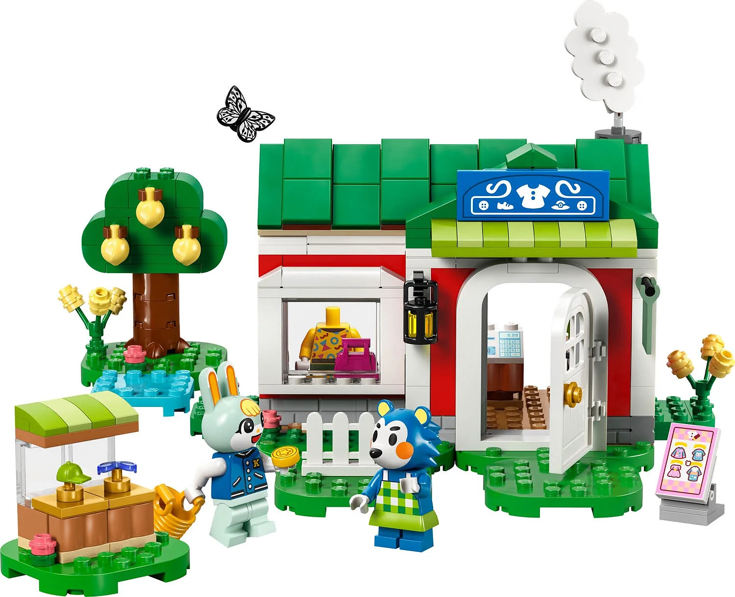LEGO Animal Crossing Able Sisters Clothing Shop 77055 – widok 2
