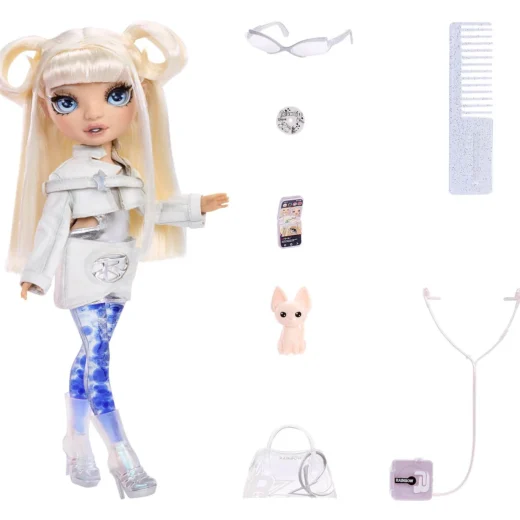 429265-INT Rainbow High Sparkle & Shine Doll White – widok 1