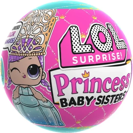 567523-EUC L.O.L. Surprise Princess Baby Sisters Asst – widok 1