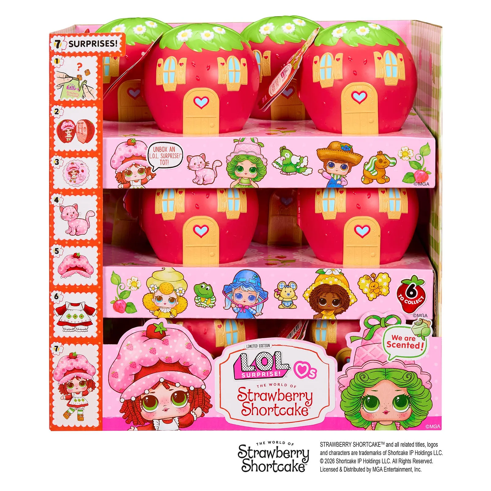 L.O.L. Surprise Lvs Strawberry Shortcake Tots PDQ 596530-EUC – widok 4